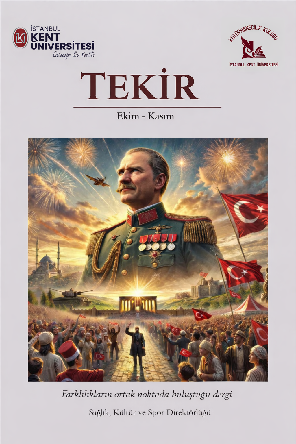 TEKİR Sayı 1 Kapak